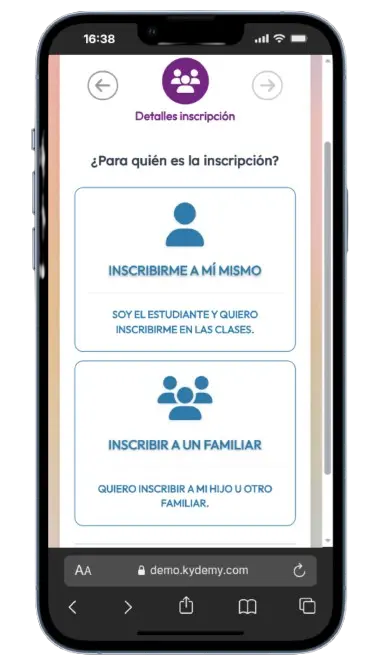 Beneficios de activar las inscripciones online